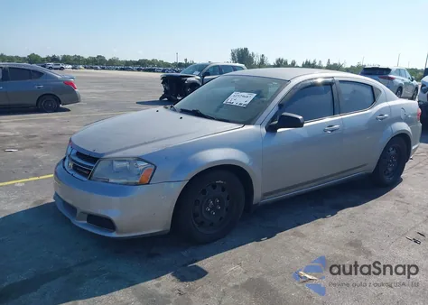 2014 Dodge Avenger Se from USA, damaged, VIN 1C3CDZABXEN144465